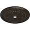 Ekena Millwork Palmetto Ceiling Medallion (Canopies up to 7 5/8"), 31 1/2"OD x 3 5/8"ID x 1 3/4"P, Stone Hearth CM31PMSHF - alternate 3
